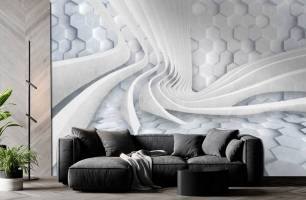 Wybierz Geometria 3D 3D tunel na ścianę