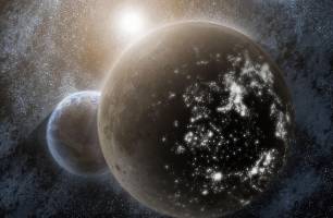 Wybierz Fototapeta Kosmos, planety Przestrzeń tapety na ścianę