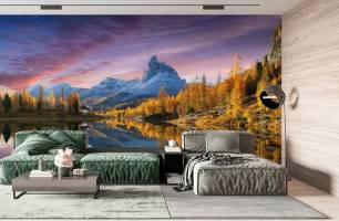 Wybierz Fototapeta jesienny krajobraz Fototapeta natura na ścianę