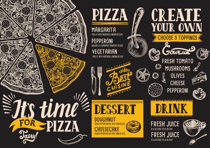 Fototapeta Pizza
