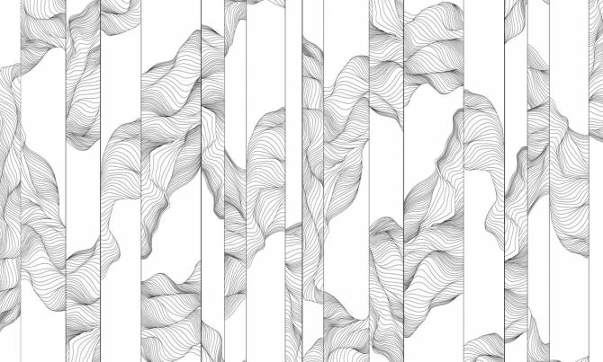 Fototapety cienkie linie
