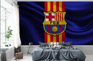 Wybierz Fototapeta Barcelona piłka nożna  na ścianę