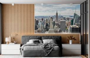 Wybierz Fototapeta widok na Manhattan  na ścianę