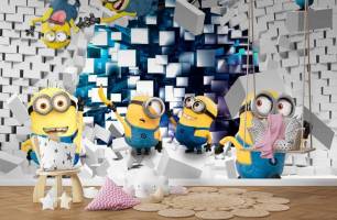 Wybierz Fototapeta Minionki Tapety minionki na ścianę