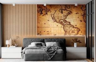 Wybierz Fototapeta amerykańska mapa  na ścianę