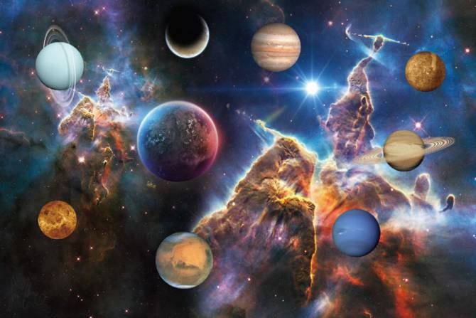 Fototapeta Planety układ słoneczny