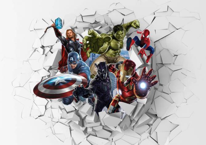 Tapeta 3D Avengers