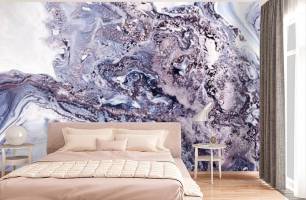Wybierz Fototapeta fioletowy Fluid Art  na ścianę