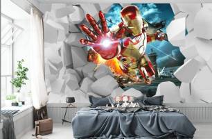 Wybierz Fototapeta Iron Man  na ścianę