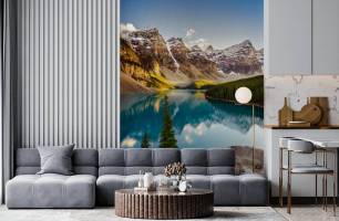 Wybierz Fototapeta Góry jezioro natura Fototapeta natura na ścianę