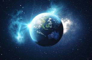 Wybierz Fototapeta Planeta ziemia Przestrzeń tapety na ścianę