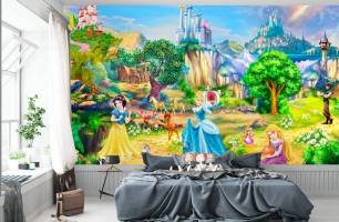 Wybierz Tapeta Disney Tapety księżniczki na ścianę