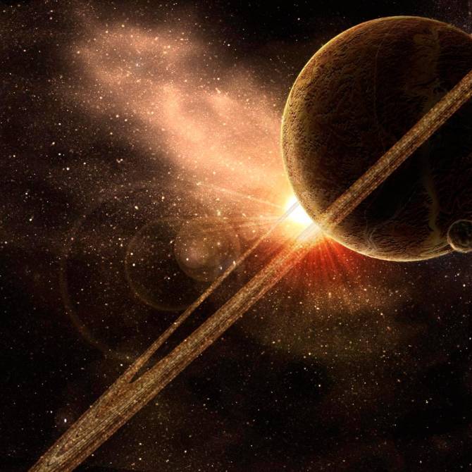 Fototapeta Saturn