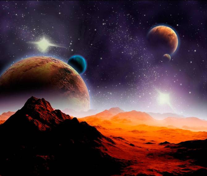 Tapeta Planety