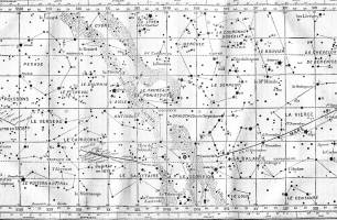 Wybierz Fototapeta Vintage mapa gwiaździstego nieba Przestrzeń tapety na ścianę