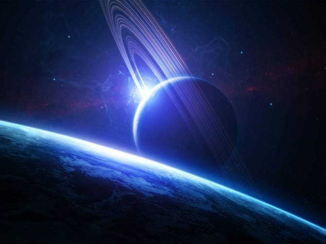 Tapeta Planeta Saturn