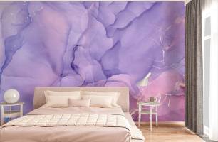 Wybierz Fototapeta Fluid Art fioletowy  na ścianę