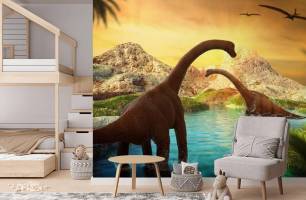Wybierz Fototapeta dinozaury Tapety dinozaury na ścianę