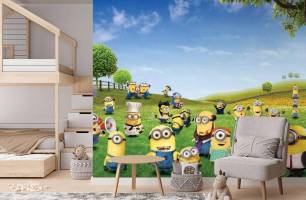 Wybierz Fototapeta Minionki Tapety minionki na ścianę