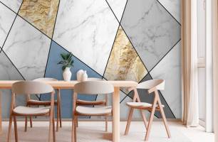 Wybierz Fototapeta geometria marmuru  na ścianę