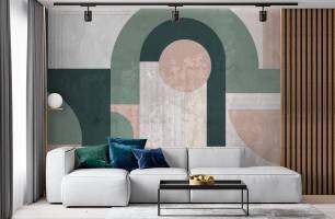 Wybierz Fototapeta Geometryczny figurki w stylu art deco Art deco na ścianę
