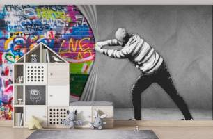 Wybierz Fototapeta Graffiti dla nastolatek Fototapeta dla nastolatka na ścianę