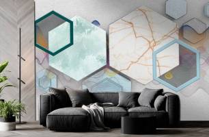 Wybierz Fototapeta geometria Fototapety 3D na ścianę