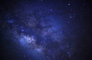 Wybierz Fototapeta nocne rozgwieżdżone niebo Przestrzeń tapety na ścianę