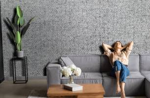 Wybierz Fototapeta Tweed Fototapeta w stylu skandynawskim na ścianę