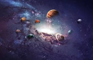 Wybierz Fototapety kosmos Przestrzeń tapety na ścianę
