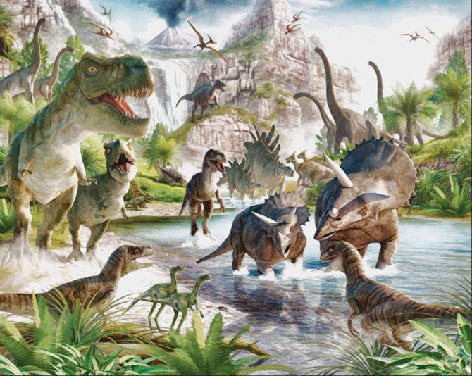 Fototapeta Dinozaury