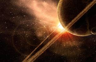 Wybierz Fototapeta Saturn Przestrzeń tapety na ścianę