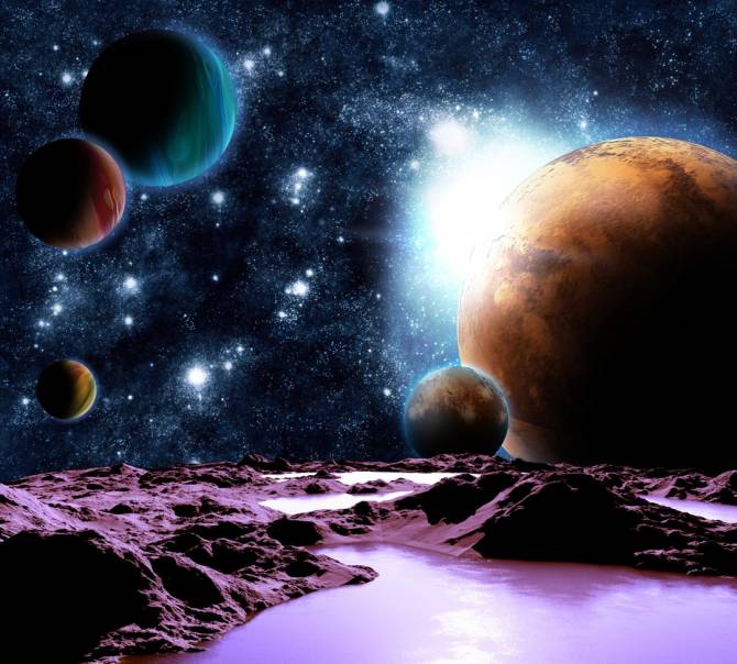 Fototapeta 6 planet